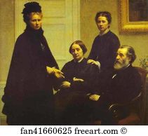 Dubourg Art Print - The Dubourg Family