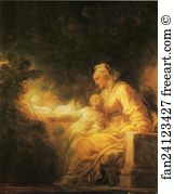 Education Art Print - The Education Of The Virgin