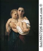 The Elder Sister Art Print - The Elder Sister