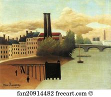 Michigan Art Print - The Environs Of Paris