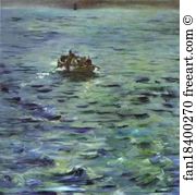 Escape Art Print - The Escape Of Rochefort