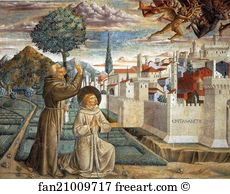 270 Art Print - The Expulsion Of The Devils From Arezzo