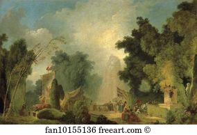 Fair Art Print - The Fair At Saint-Cloud