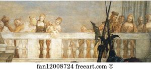 1568 Art Print - The Family Of Darius Before Alexander The Great. Detail