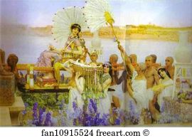 Sir Lawrence Alma Tadema Art Print - The Finding Of Moses