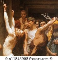 Flagellation Detail Art Print - The Flagellation Of Christ. Detail