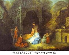 Oil On Canvas Galleria Degli Uffizi Art Print - The Flautist