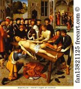 Corrupt Art Print - The Flaying Of The Corrupt Judge Sisamnes