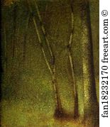 Oil On Canvas The Metropolitan Museum Of Art Art Print - The Forest At Pontaubert