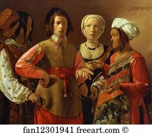 Tour Art Print - The Fortune-Teller
