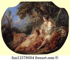 Seasons Art Print - The Four Seasons. Summer