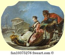 François Art Print - The Four Seasons. Winter