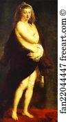 Fourment Art Print - The Fur Cloak (Helene Fourment)