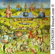 Garden Art Print - The Garden Of Earthly Delights