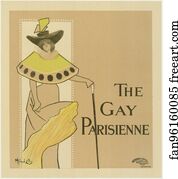 Leigh Art Print - The Gay Parisienne