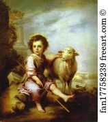 Shepherds Art Print - The Good Shepherd