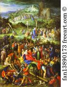 1604 Art Print - The Great Calvary