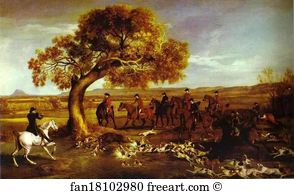 Grosvenor Art Print - The Grosvenor Hunt