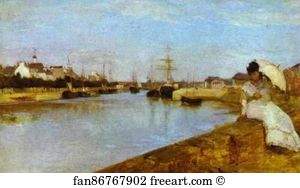 Harbor Art Print - The Harbor At Lorient