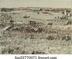 Harvest Art Print - The Harvest (For Émile Bernard)