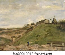 Stones Art Print - The Hill Of Montmartre With Stone Quarry