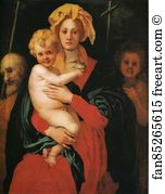 The Holy Family With The Young St John Art Print - The Holy Family With The Young St. John