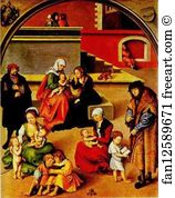 1509 1510 Art Print - The Holy Family