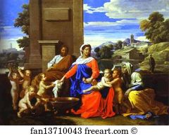 Harvard University Art Print - The Holy Family