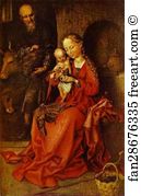 Martin Schongauer Art Print - The Holy Family