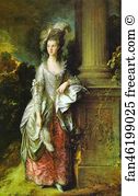 Hon Art Print - The Hon. Mrs. Thomas Graham