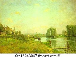 Ile Art Print - The Ile Saint-Denis