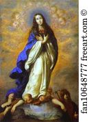 Immaculate Art Print - The Immaculate Conception