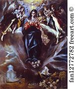 Thyssen Bornemisza Art Print - The Immaculate Conception