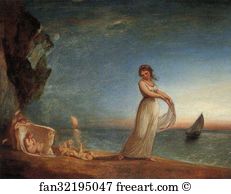 1485 Art Print - The Indian Woman