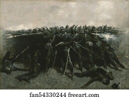 Frederic Art Print - The Infantry Square