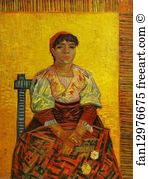 The Italian Woman Art Print - The Italian Woman