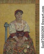 The Italian Woman Art Print - The Italian Woman