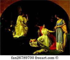 The Judgment Of Solomon Art Print - The Judgment Of King Solomon