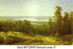 Near Yelabuga Art Print - The Kama Near Yelabuga
