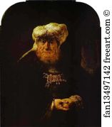 Chatsworth House Art Print - The King Uzziah Stricken With Leprosy