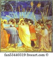 Judas Art Print - The Kiss Of Judas