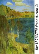 Savitsky Art Print - The Lake
