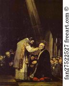 250 Art Print - The Last Communion Of Saint Jose De Calasanz