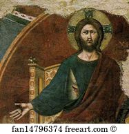 1293 Art Print - The Last Judgment. Detail
