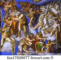 Judgment Art Print - The Last Judgment. Detail