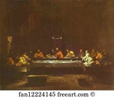 Belvoir Castle Art Print - The Last Supper
