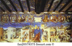 St Barbara Art Print - The Legend Of St. Barbara