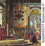 Ambassadors Art Print - The Legend Of St. Ursula: Departure Of The Ambassadors