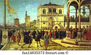297 Art Print - The Legend Of St. Ursula: Return Of The Ambassadors