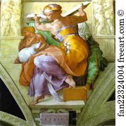 1512 Art Print - The Libyan Sibyl